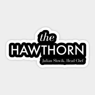 The Hawthorn WH Sticker